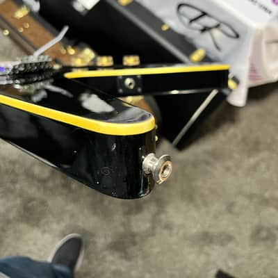 Dean ML Metallic Black - ML-K 1995 Vintage w/ oem Case image 12