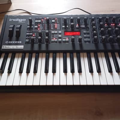 Access Virus Indigo 2 REDBACK LIMITED EDITION only 500 ever made! 37-Key Digital Synthesizer 2010s Black with signature image 14