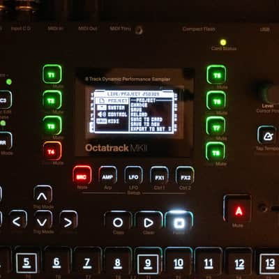 Elektron Octatrack MkII Dynamic 8-Track Performance Sampler 2020 Black image 1