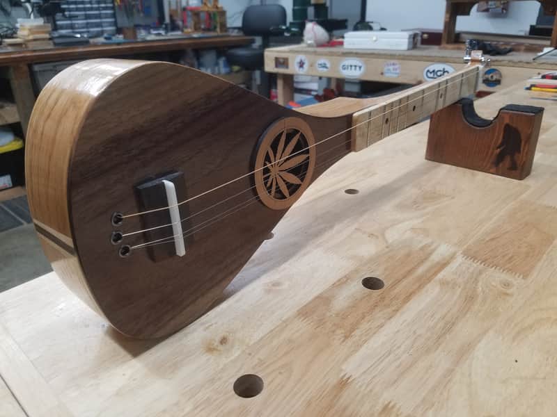 Cabinet Mountain Guitars Tear Drop Dulcimer image 1