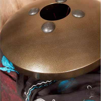 DOBANI TDSD16TN9AG-1 Steel Tongue 16-Inch 9-Note Drum Tanpura Tuning w/Gig Bag&2 Beaters- *Blemished image 4