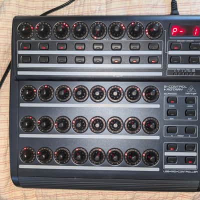 Behringer B-Control Rotary BCR2000 USB/MIDI Control Surface 2010s - Dark Blue image 1