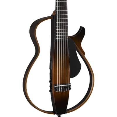 Yamaha Nylon String Silent Guitar Tobacco Sunburst image 2