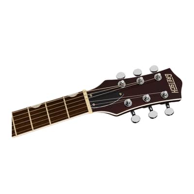 Gretsch G5230T Electromatic Jet FT Single Cut Electric Guitar with Bigsby Mahogany Body Maple Top and Chrome Hardware (Orange Stain) image 6