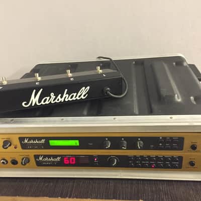 MARSHALL JMP-1 + JFX-1 MIDI RACK SYSTEM + FOOTSWITCH + FLIGHTCASE image 3
