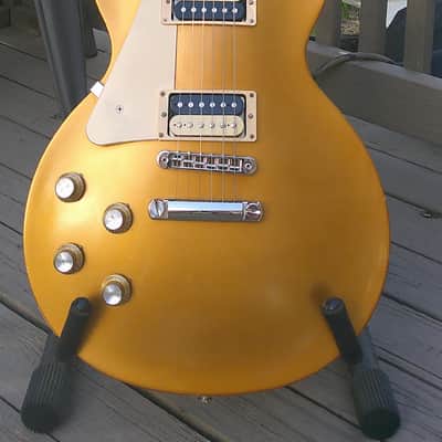 Gibson Les Paul Tribute T Left-Handed 2017 - Satin Gold Top image 2