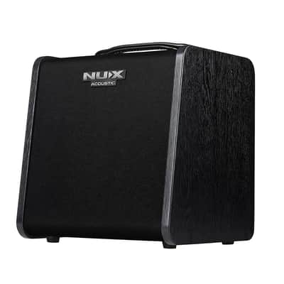 NUX Stageman AC60 | 60 Watt Acoustic Guitar Amplifier | Included NMP-2 Lite Dual Footswitch Controller image 3