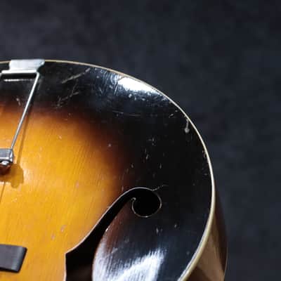 Kalamazoo (by Gibson) KG-31 Sunburst Archtop Hollow Body Acoustic Guitar w/Case image 13