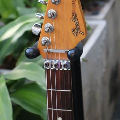 Fender Stratocaster Black Hss 1986 Japan Floyd Rose image 3