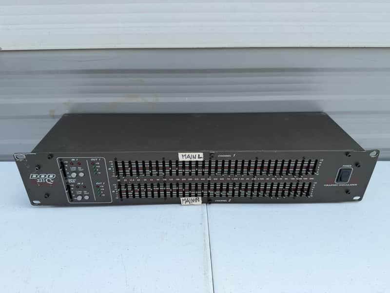 DOD 231QX Dual 31 Band EQ Rack Mount Graphic Equalizer image 1