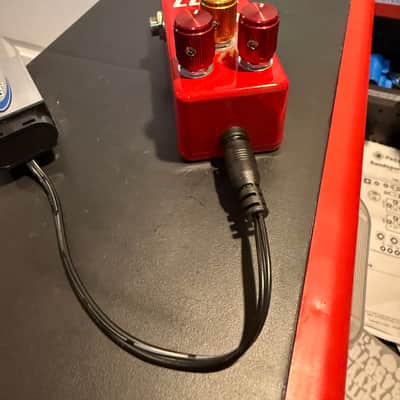 Mini 1590a PedalPCB (Clone of Analogman Sunface) 2026 Red Powder coated 2 BC108s! image 4