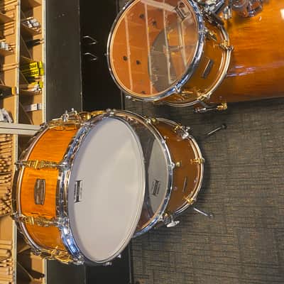Yamaha 50th Anniversary Hybrid Maple Shell Pack - Curly Maple Antique Natural image 5