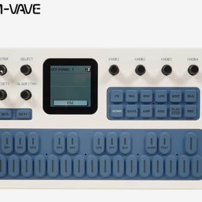 M-vave FM-1 SK15 Synthesizer 27 Keys Blue, price include the import duty for US buyer