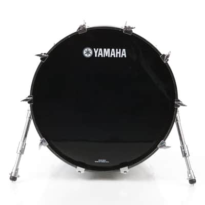 Yamaha 22x18 Maple Custom Absolute Kick Bass Drum MIJ Japan Black