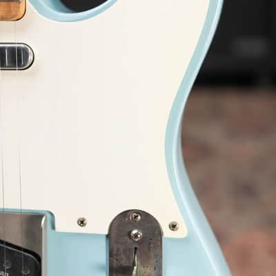 Fender 1969 Telecaster Electric Guitar Refinished Blue with Hardshell Case - Used image 15
