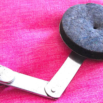Rogers Bass Drum External Hoop Rim Mount Muffler Mute Damper - Vintage image 3