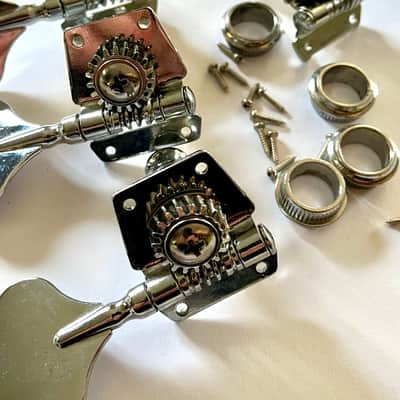 Sterling machine head 2010's - chrome 3L 1R Musicman sabre or stingray tuners or others image 2