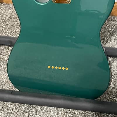 Squier 40th Anniversary Gold Edition Telecaster Sherwood Green image 4