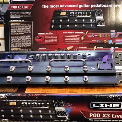 Line 6 POD X3 Live Multi-Effect and Amp Modeler | Reverb