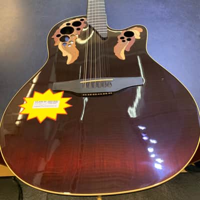 Ovation Adamas 1898 12-String Acoustic/Electric Guitar, Case image 2