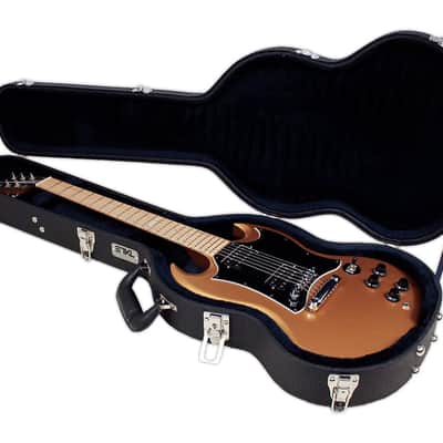 TKL LTD 8826 Arch-Top Double Cutaway Gibson  / SG® Style Limited Edition™ Hardshell Guitar Case 2023 - Black image 2