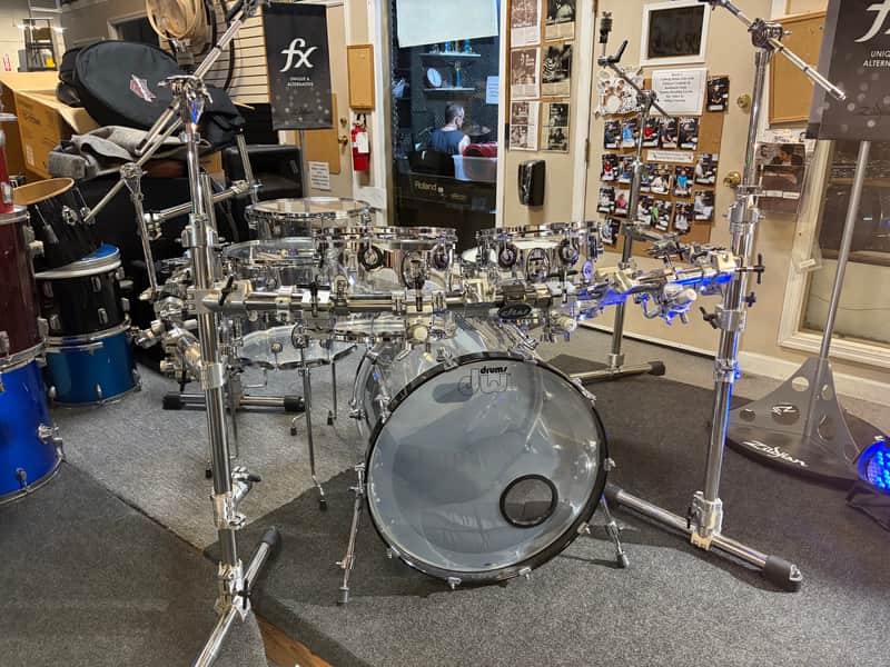 DW Design series 6 piece acrylic set/mega rack 2025 - Clear Acrylic image 1
