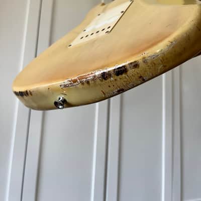 Fender Stratocaster with Maple Fretboard 1978 - 1979 - Olympic White image 13
