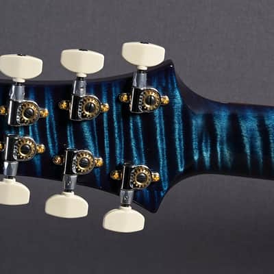 PRS Custom 24 Wood Library Y2 SA Back ZI/FB Cobalt Blue image 14