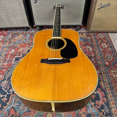 1985 Martin D35 Dreadnought Acoustic X-Braced - Natural image 10