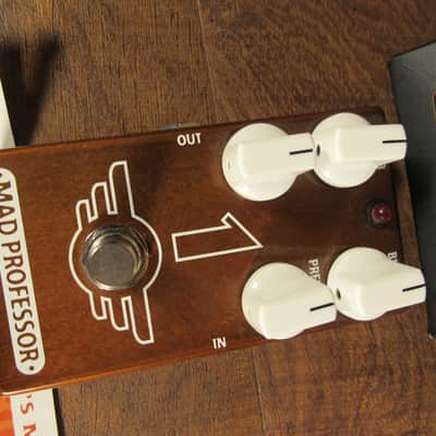 Mad Professor 1 Brown Sound Distortion / Reverb Effects Pedal LIKE NEW image 2