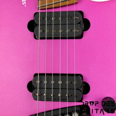 Strandberg Boden Standard N2.6T Tremolo Multiscale Headless Electric Guitar w/ Bag - Electric Fuchsia Metallic image 6