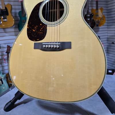Martin (2025) 000-28 Left Handed Acoustic Guitar - Natural W/ OHSC & PLEK*D #199 image 2