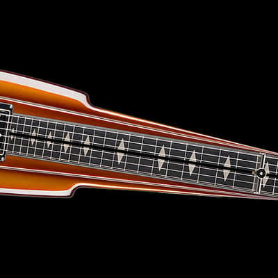 Duesenberg Fairytale Lapsteel in Goldburst with Hard Case image 2