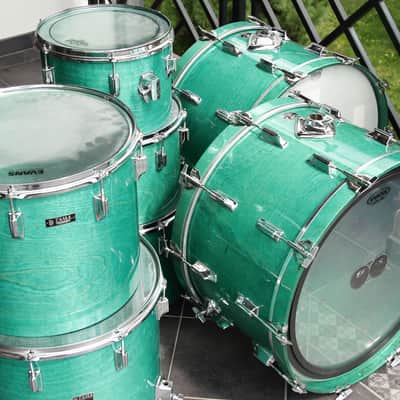 RARE Tama Superstar Double Bass 24 Drum Kit Huge image 24