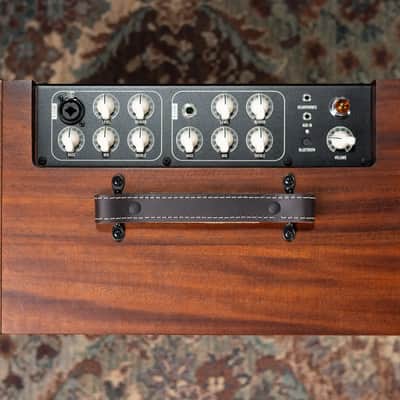 Taylor Circa 74, 2-Channel Acoustic/Vocal Amplifier with Mahogany Amp Stand - Factory Used image 11