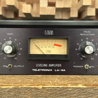 Vintage Urei Teletronix Universal Audio LA-3A Leveling Amplifier 1970s. All original. LA3A LA 3A. image 1