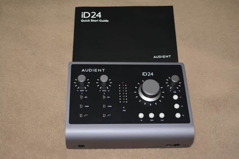 Audient iD24 USB-C Audio Interface 2023 - Present - Black image 1
