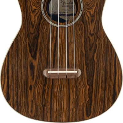 Fender Zuma Exotic Concert Ukulele, Walnut Fingerboard, Bocote image 3