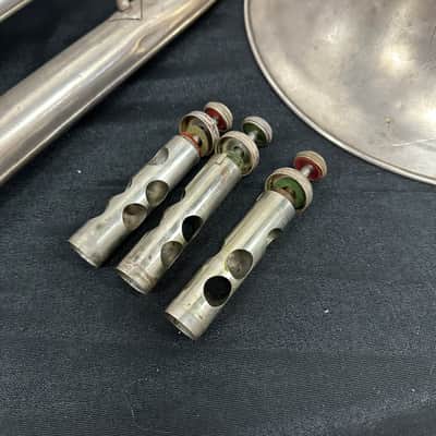 Vintage York Silver bell front  Baritone Horn image 8