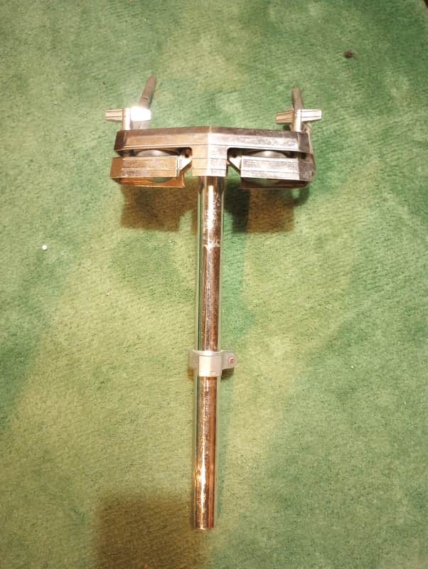 Tama Vintage Double Tom Mount 1980's - Chrome image 1