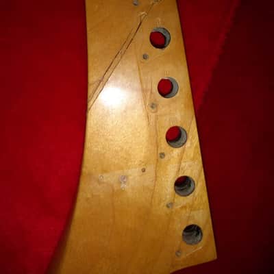 Kramer Vanguard 1984 Black 80's USA D-Plate Banana headstock Neck Rare Guitar Vintage image 20