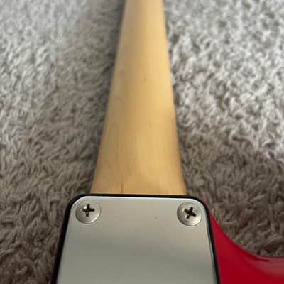 Fender Contemporary Stratocaster 1988 Vintage MIJ Japan Red Floyd Rose Guitar image 10