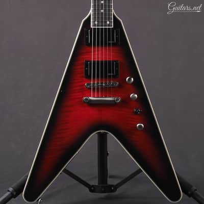 Epiphone Dave Mustaine Signature Flying V Prophecy - Aged Dark Red Burst image 1
