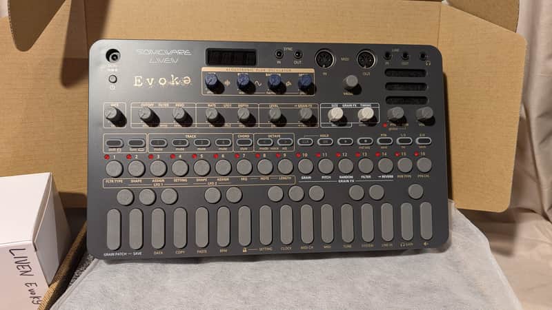 Sonicware Liven evoke 27-Key Acoustronic Sythesizer and Granular Effects image 1