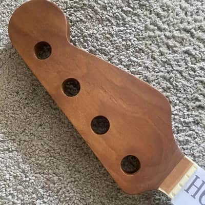 Custom DIY Project 4 String Jazz Bass Style Alder Body, Roasted Maple Neck image 10
