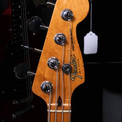 1983 Fender Precision Bass with Maple Fretboard in Sunburst w/ Original Case (Very Good) *Free Shipping* image 7