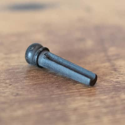 D'Addario PWPS9 Premium Grade Bridge End Pins, Ebony image 3