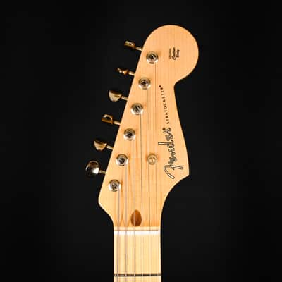 Fender Custom Shop Limited Edition 1954 Hardtail Stratocaster DLX Closet Classic- Dirty White Blonde (LXX0323) image 9