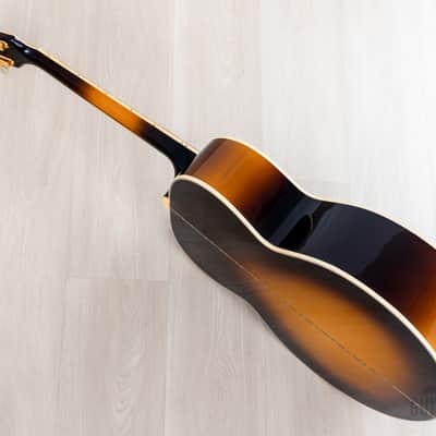 1992 Gibson J-200 Jumbo Acoustic Guitar Vintage Sunburst, Near-Mint w/ Case image 15