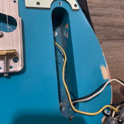 1968 Fender Telecaster Maple Cap Taos Turquoise image 16
